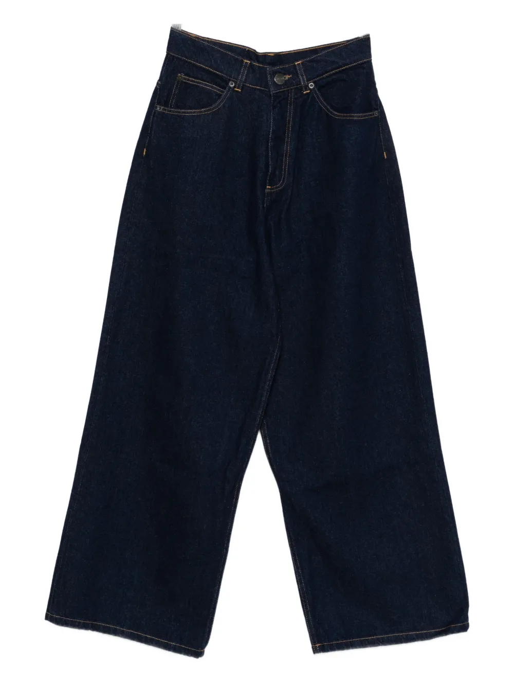 Charles Jeffrey Loverboy knit-patch jeans - Blu