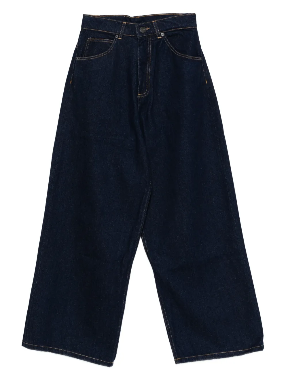 knit-patch jeans