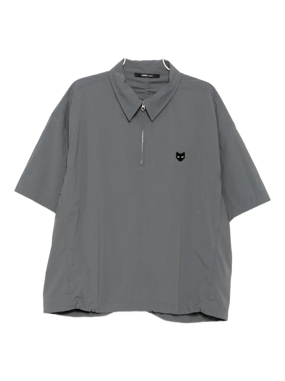 SONGZIO Zzero T-shirt met rits Grijs