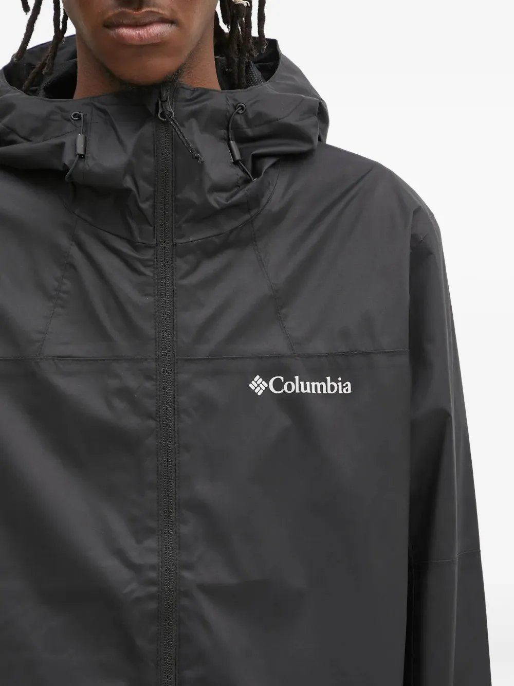 Columbia Glennaker Lake II jack met capuchon Zwart