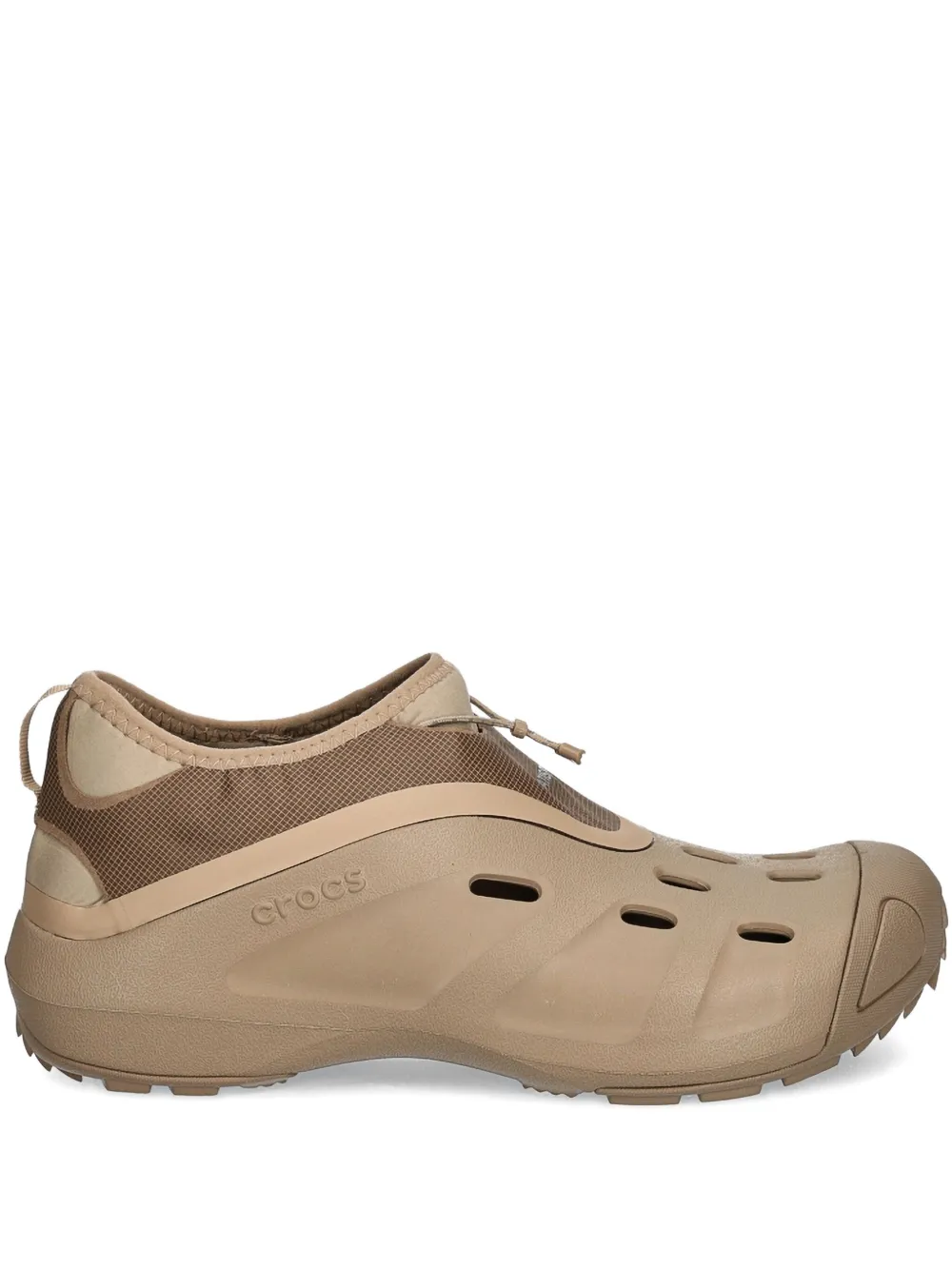 Crocs x Satisfy Quick Trail slip-ons Brown
