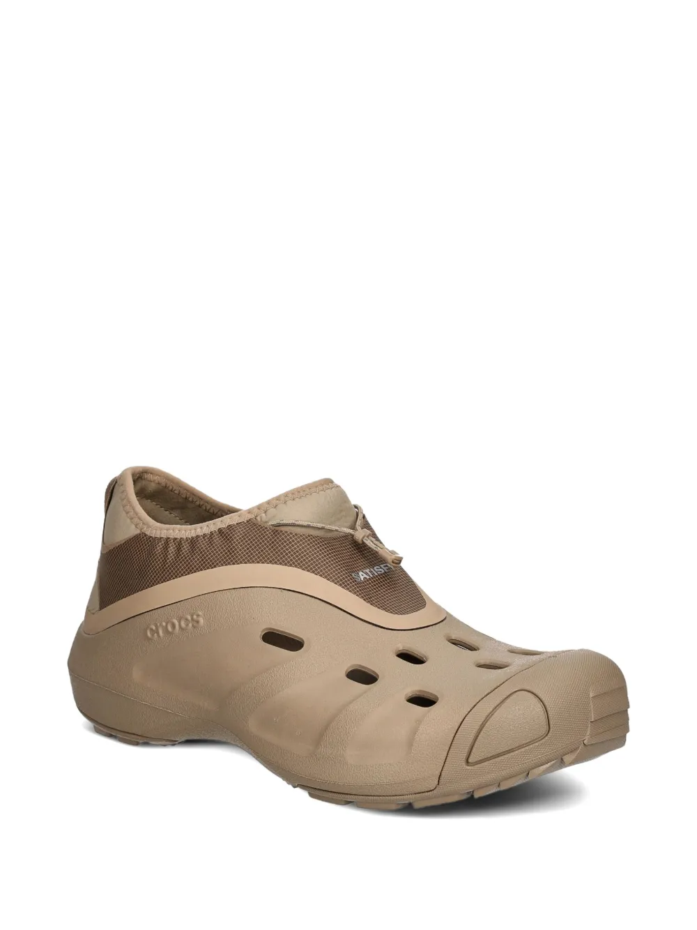 Crocs x Satisfy Quick Trail slip-ons Brown