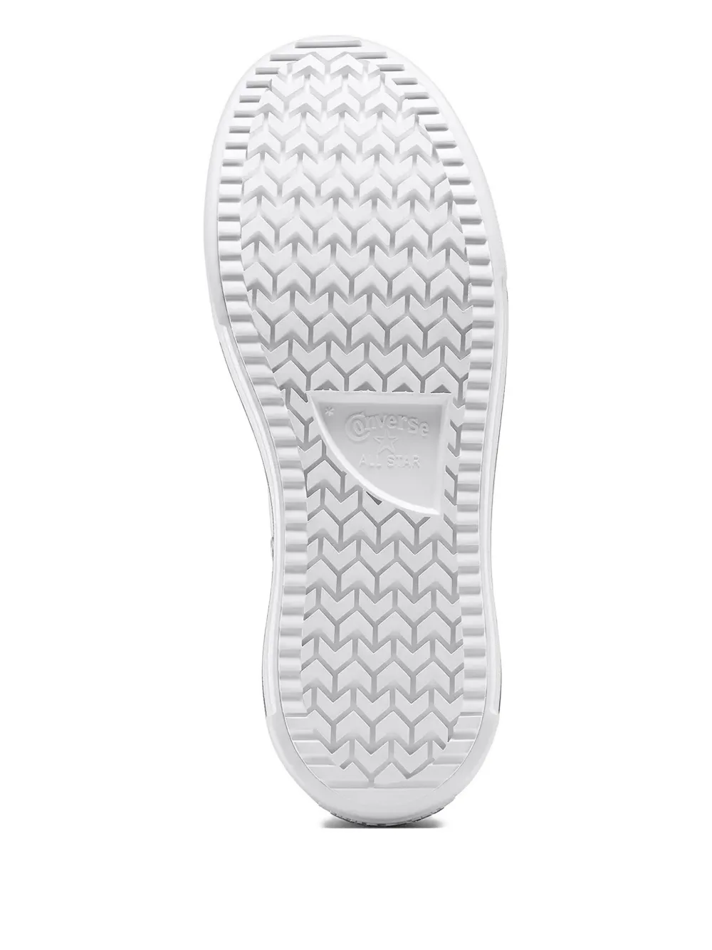 Converse Platform Lace-up Sneakers In White