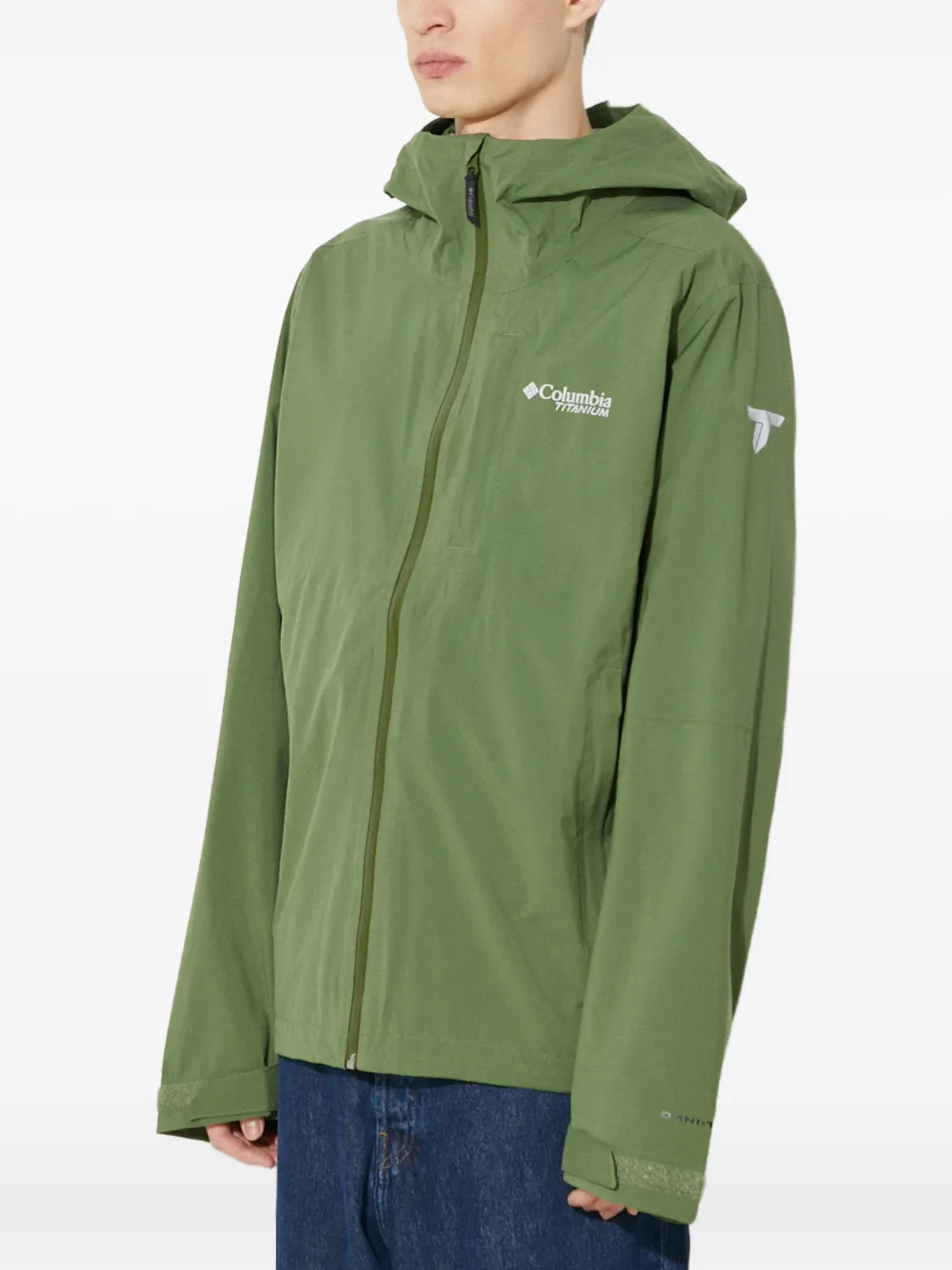 Columbia Jack met capuchon Groen