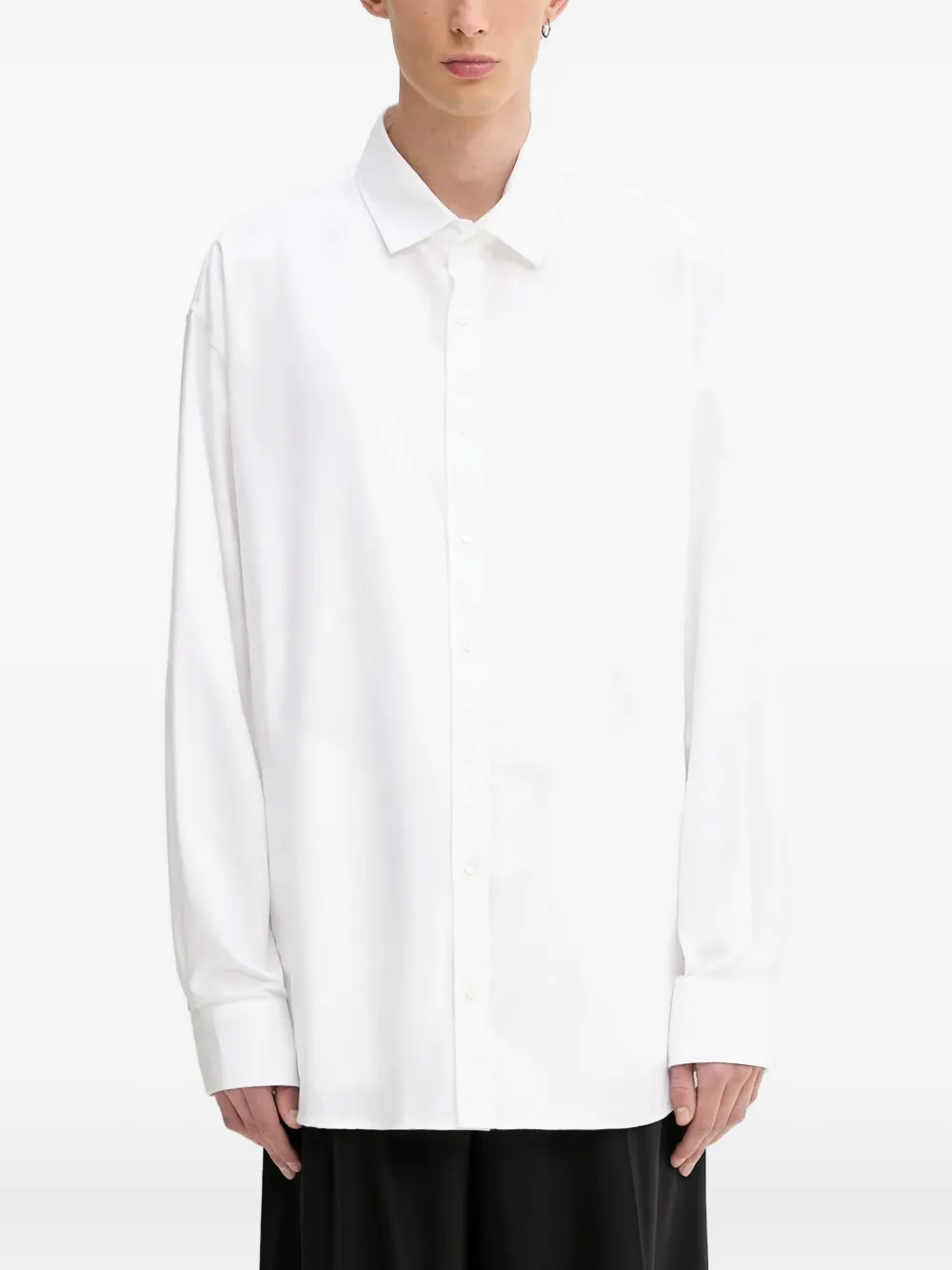 DARKPARK long sleeve shirt - ホワイト DARKPARK long sleeve shirt - ホワイト