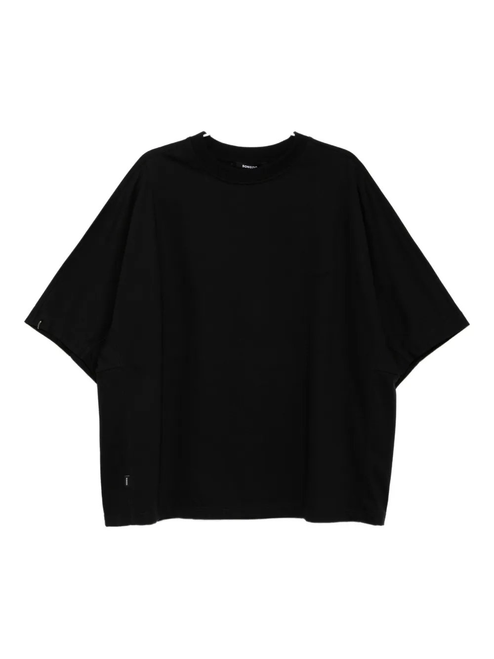 SONGZIO Curve Dolman T-shirt Zwart