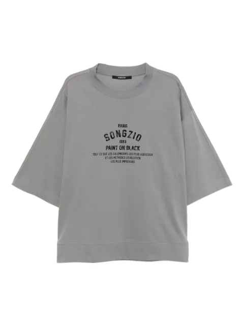SONGZIO paint dolman T-shirt