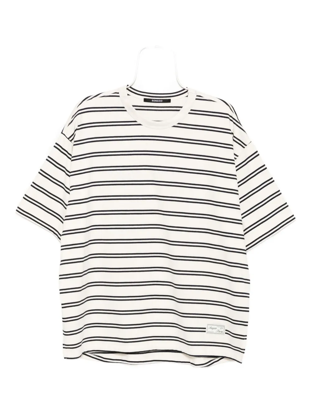 SONGZIO Charlot Marine T-shirt Wit