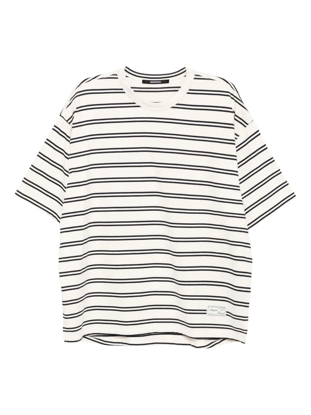SONGZIO Charlot Marine T-shirt Wit