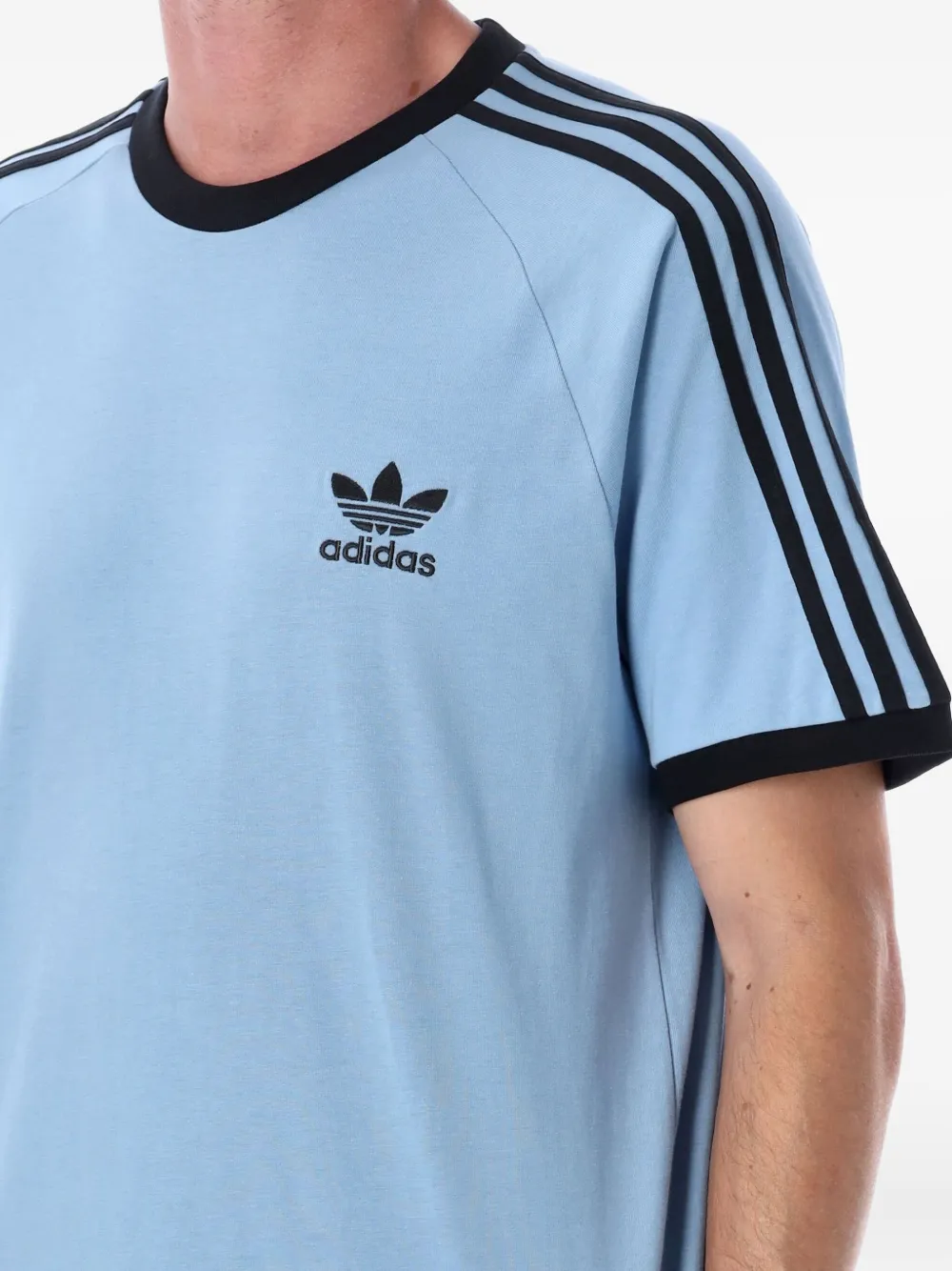 adidas 3-Stripes raglan T-shirt ASHBLU BLUE