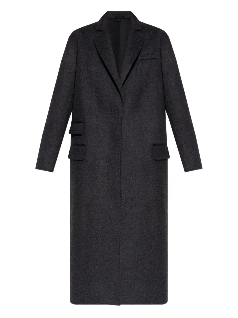 TOM FORD single-breasted wool coat Grijs