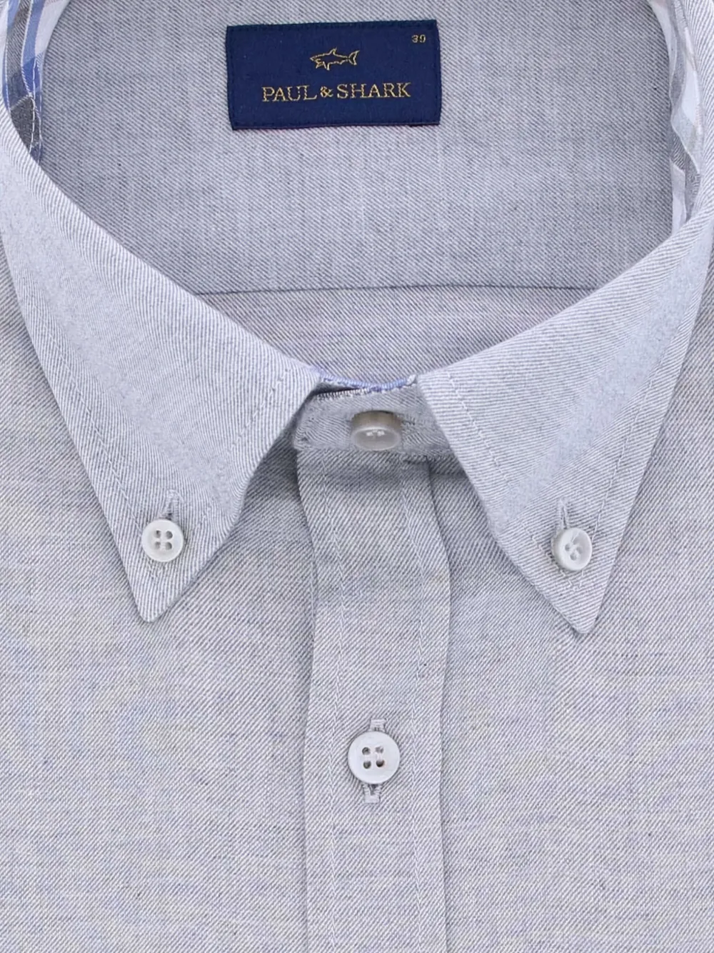 Paul & Shark Overhemd met opgestikte zak Blauw