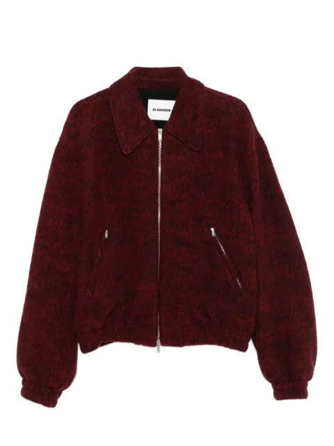 Jil Sander knitted bomber jacket