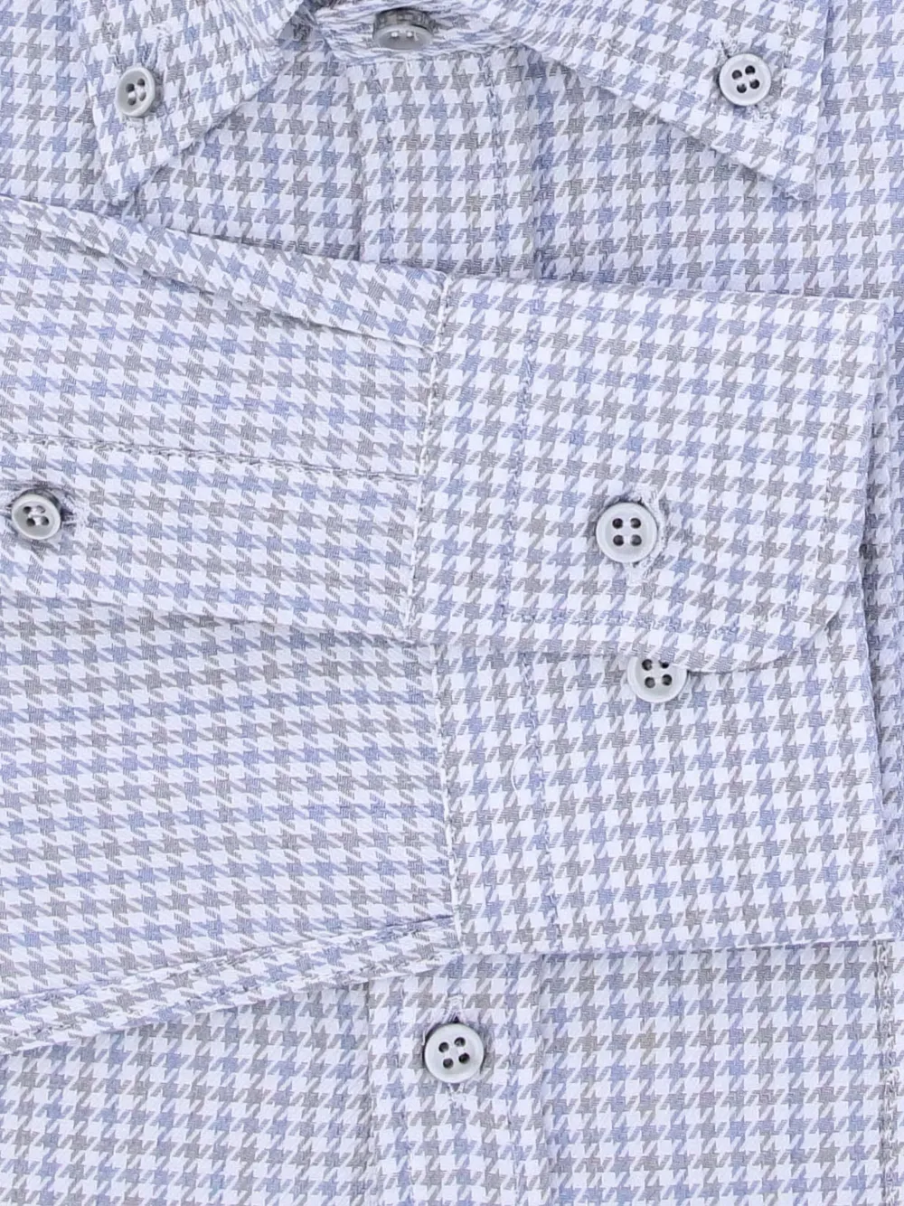 Paul & Shark Geruit overhemd - Blauw