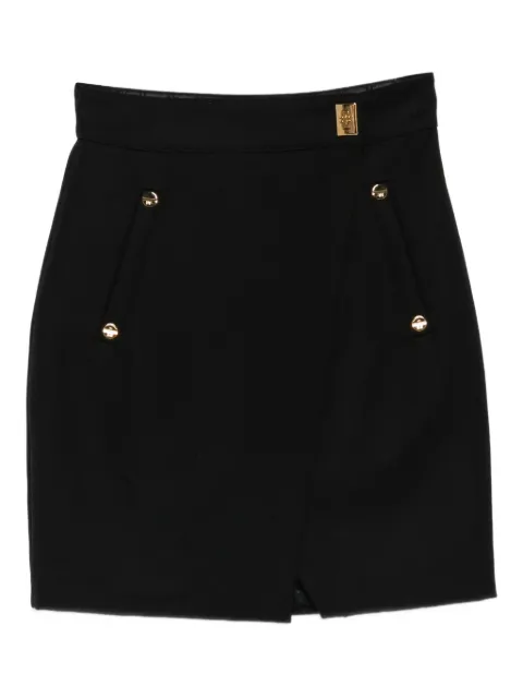 Elisabetta Franchi Minirock mit Knöpfen