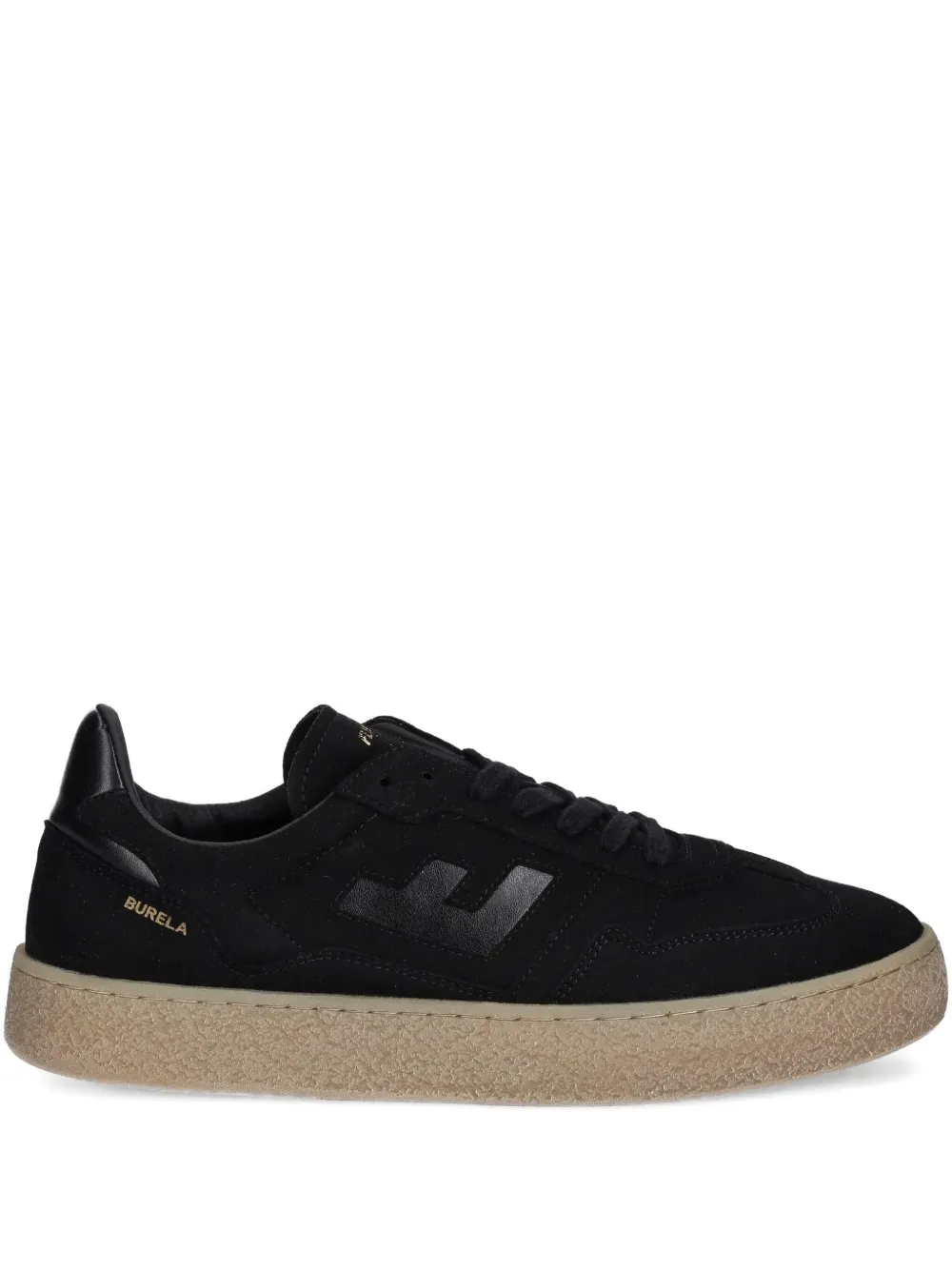 Flamingos suede leather sneakers | Black | Image 1