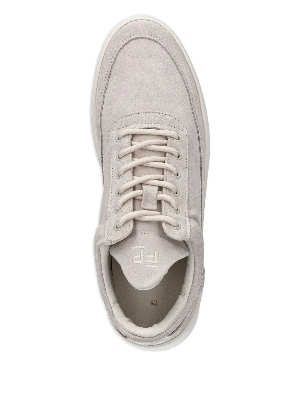 Filling Pieces Jet Runner low-top suede sneakers Grey