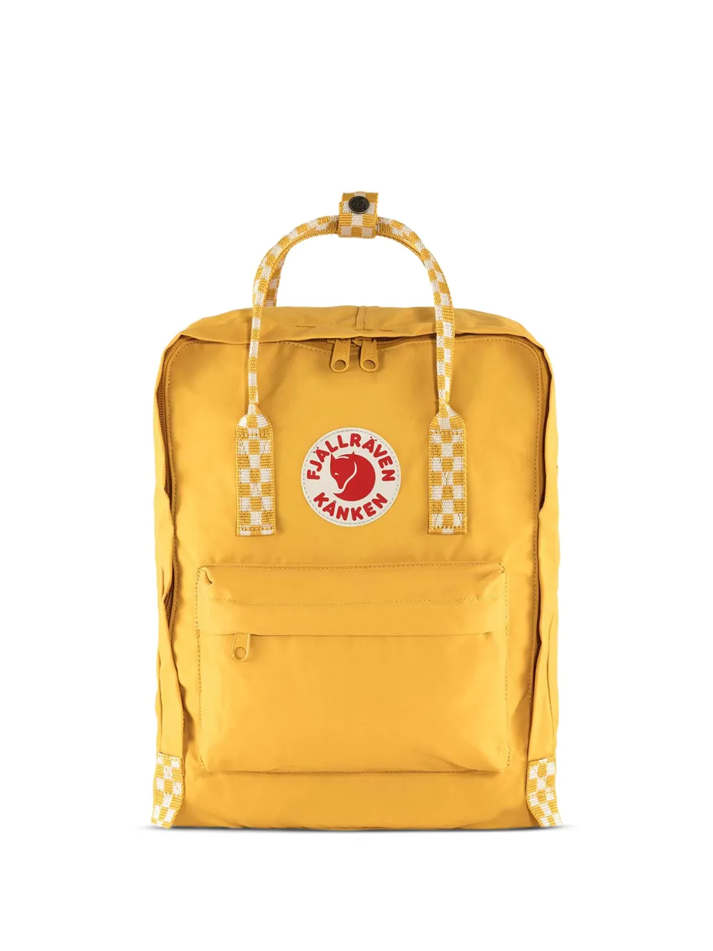 Kanken checkered-detail backpack