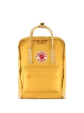 Fjällräven Kanken checkered-detail backpack - Yellow