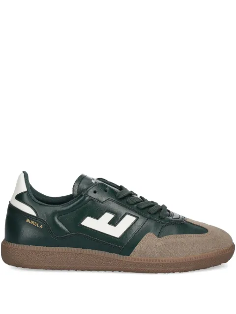 Flamingos suede-panel leather sneakers