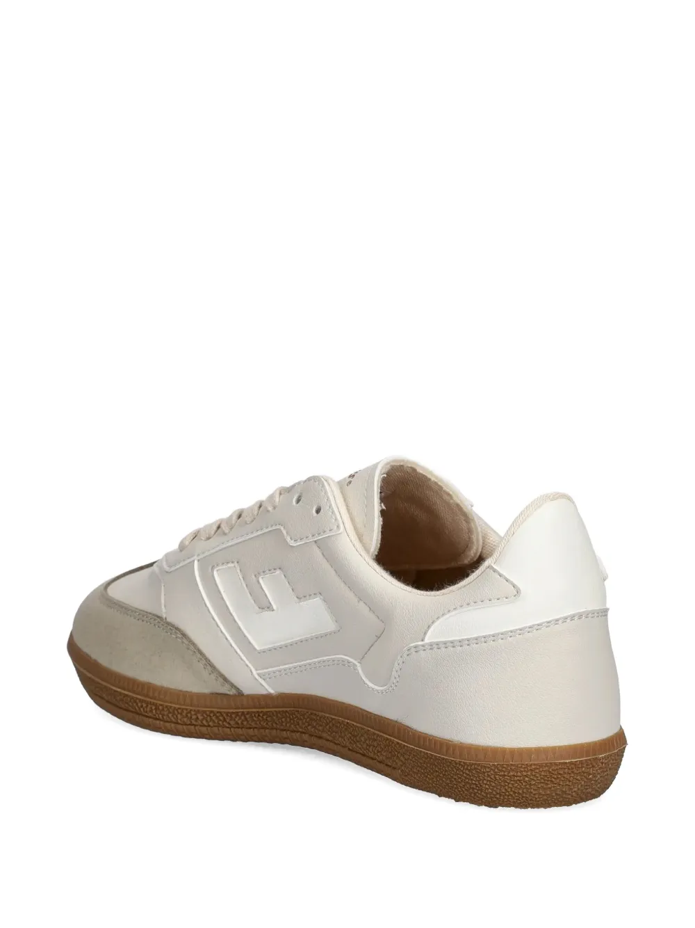 Flamingos logo-detail suede trainers Neutrals