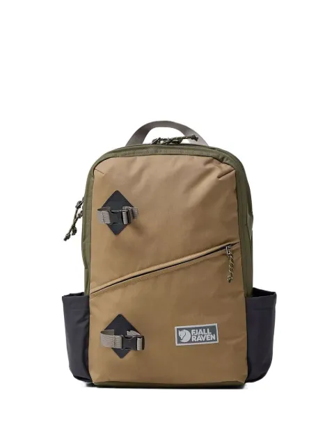 Fjällräven two-tone buckle-embellished backpack