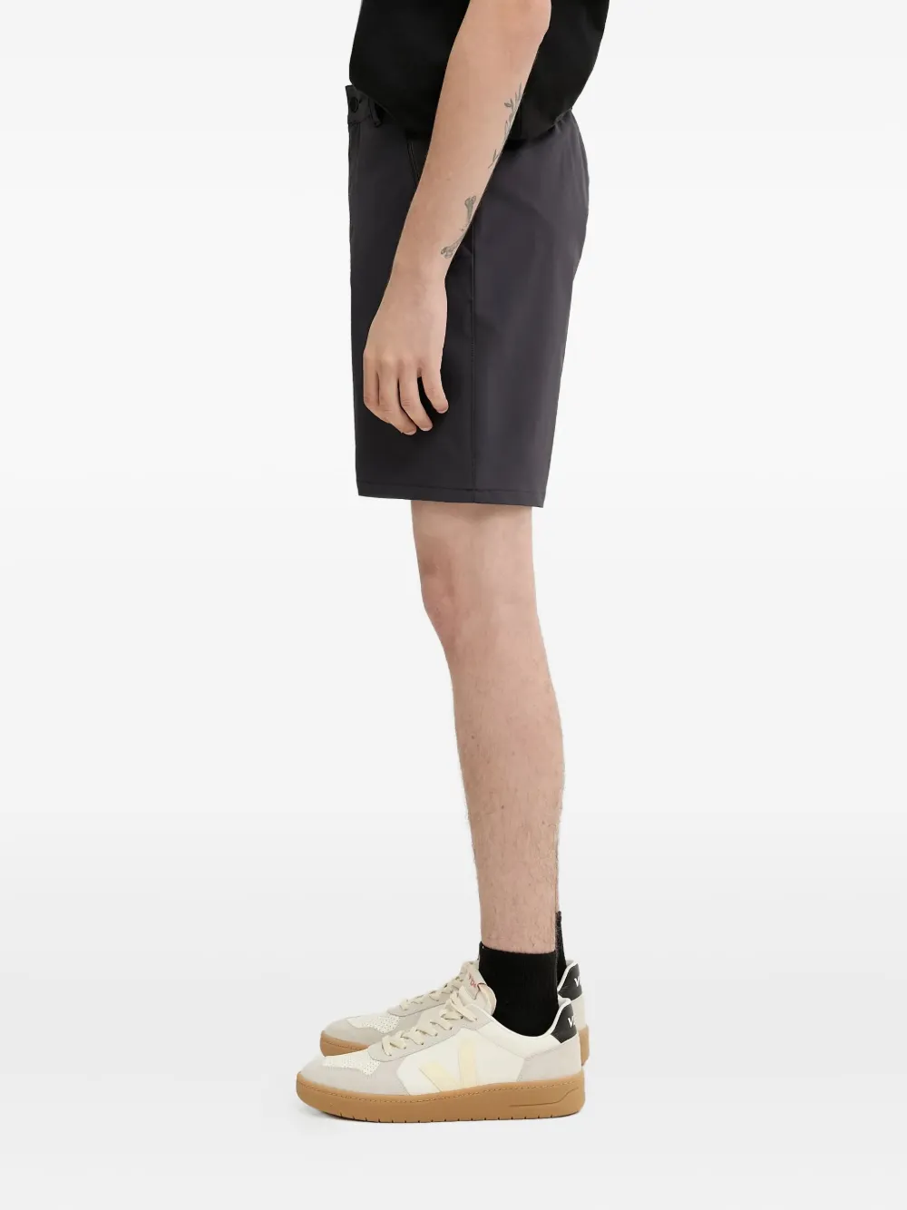  Fjällräven Logo-patch Shorts - Black 
