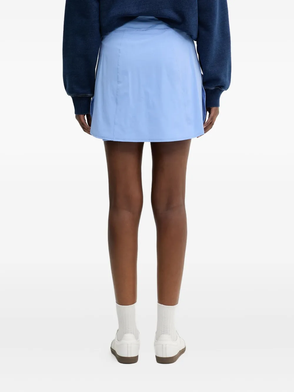 Fjällräven Plooirok met elastische tailleband Blauw