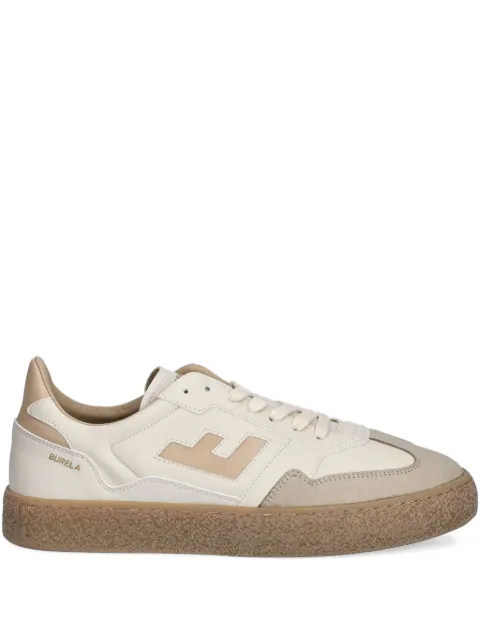 Flamingos logo-detail leather sneakers