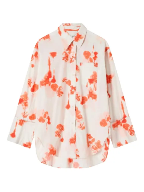 Lee Mathews floral pocket shirt