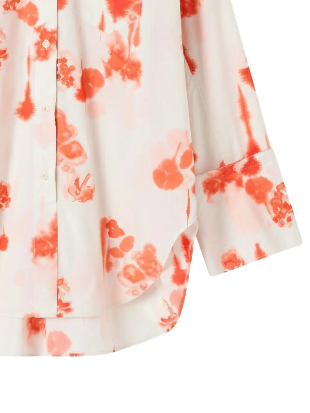 Lee Mathews floral pocket shirt - Wit