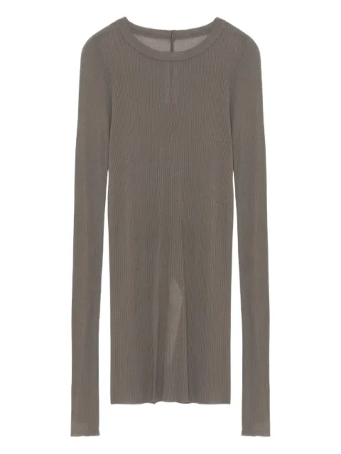 Rick Owens playera tejida de canalé