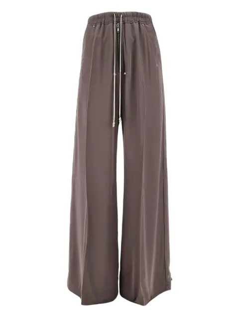 Rick Owens pantalones con cordones en la pretina y cierre