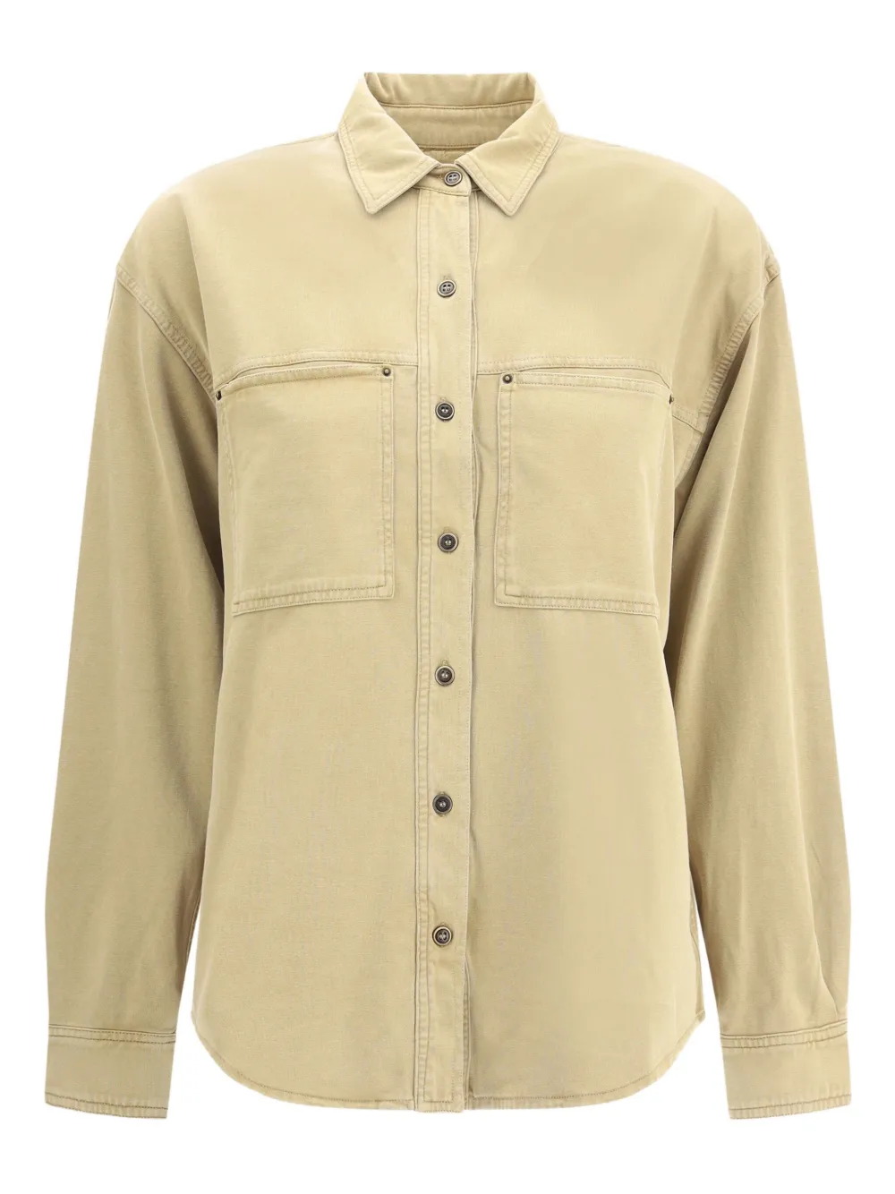 MARANT ÉTOILE double-pocket cotton shirt