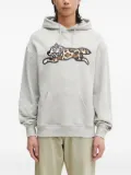 ICECREAM leopard-print hooded sweatshirt - Grey