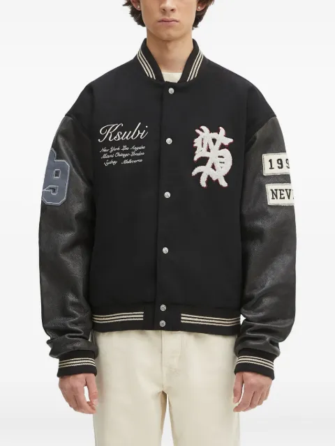 Ksubi embroidered varsity jacket