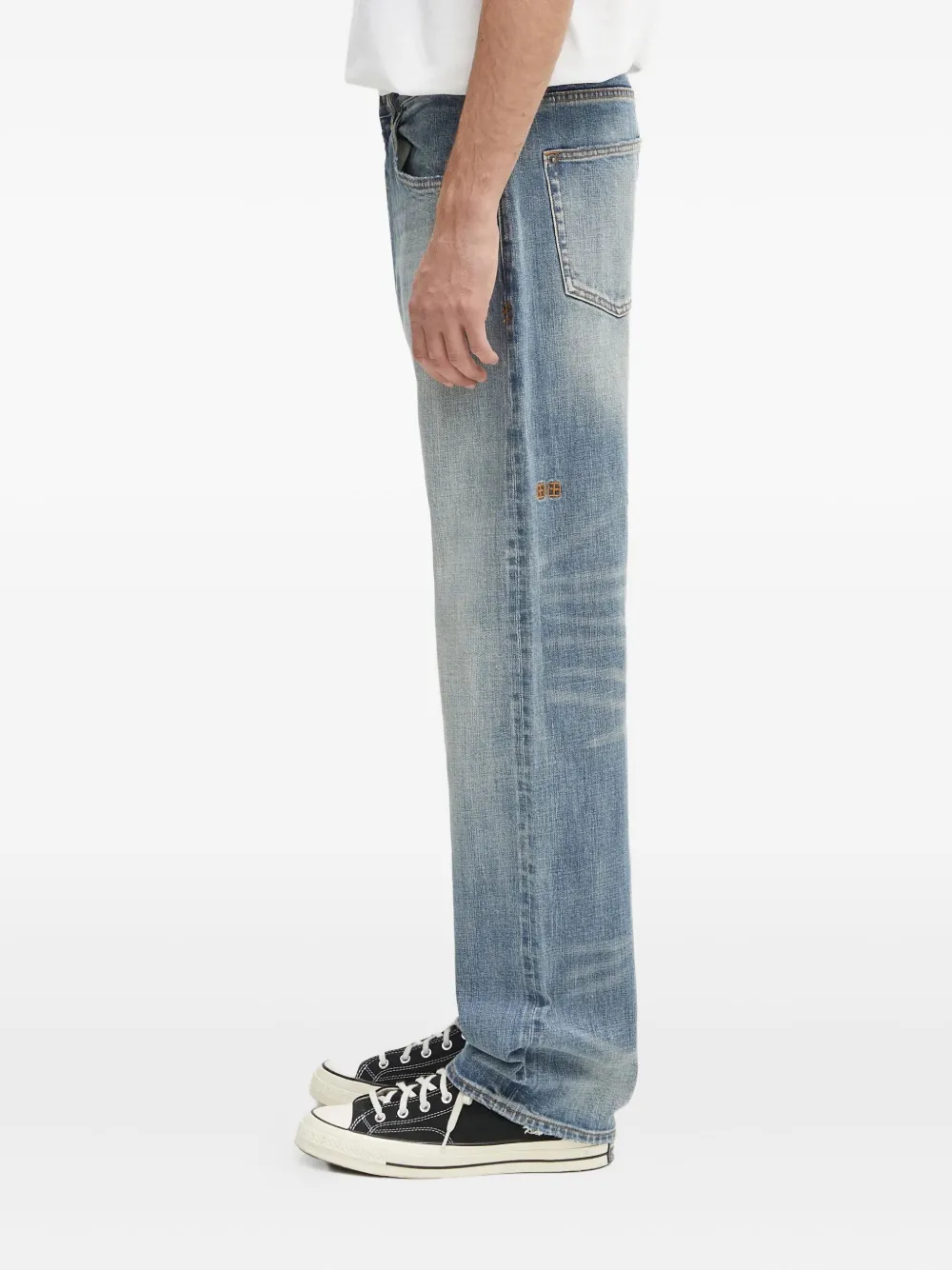 Ksubi Jeans met stiksel Blauw