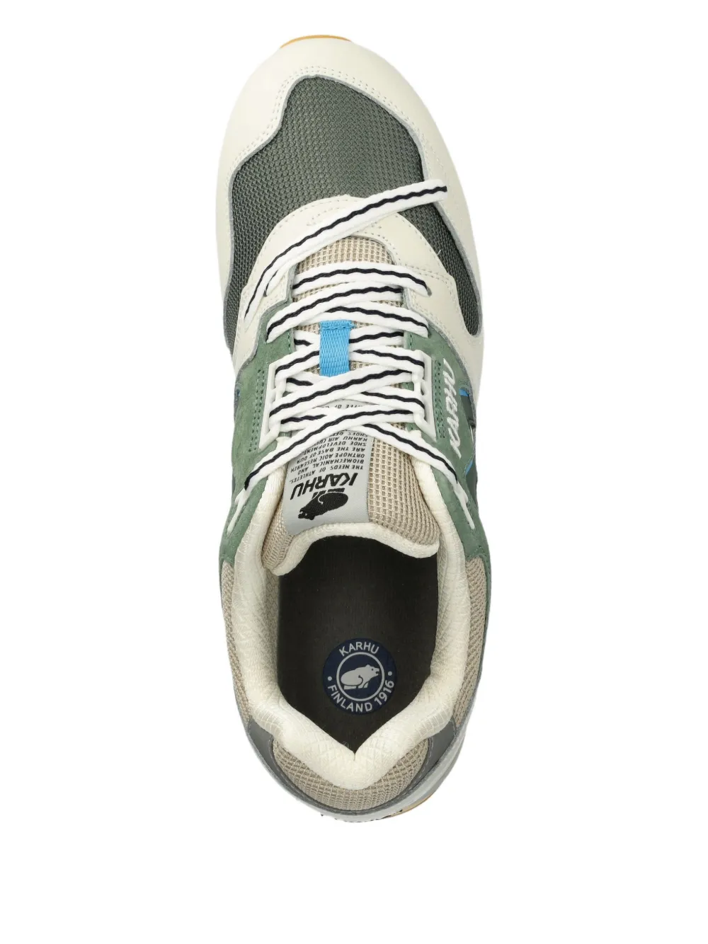Karhu Synchron panelled sneakers Green