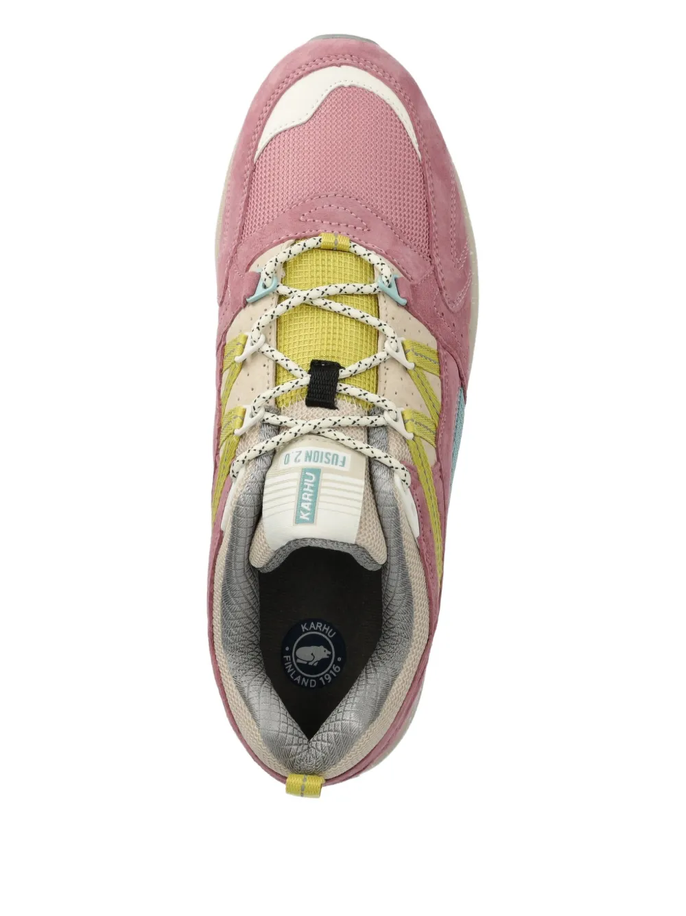 Karhu Fusion 2.0 suede panelled sneakers Pink