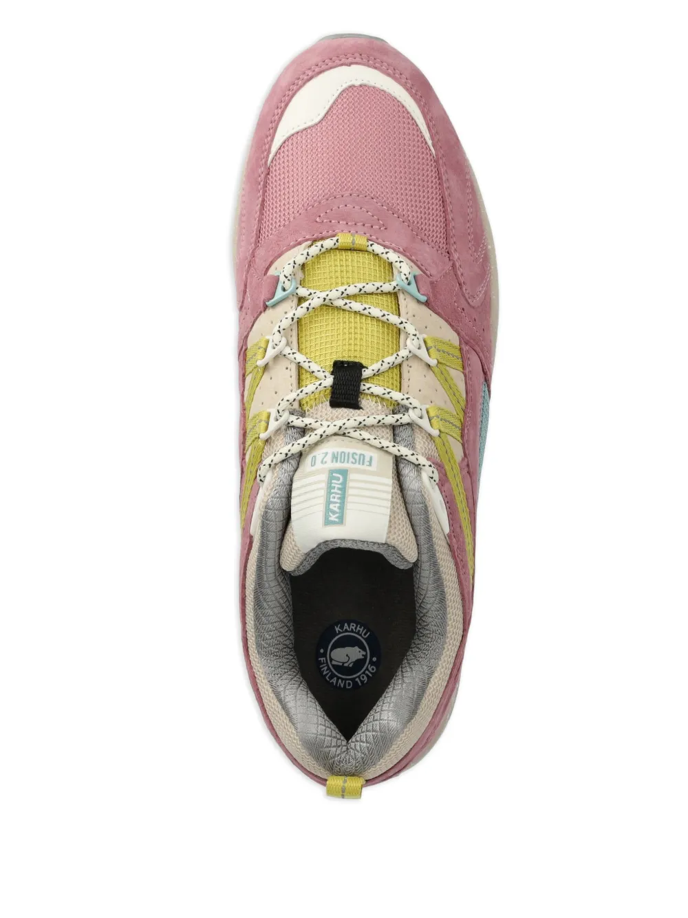 Karhu Fusion 2.0 suede panelled sneakers Pink