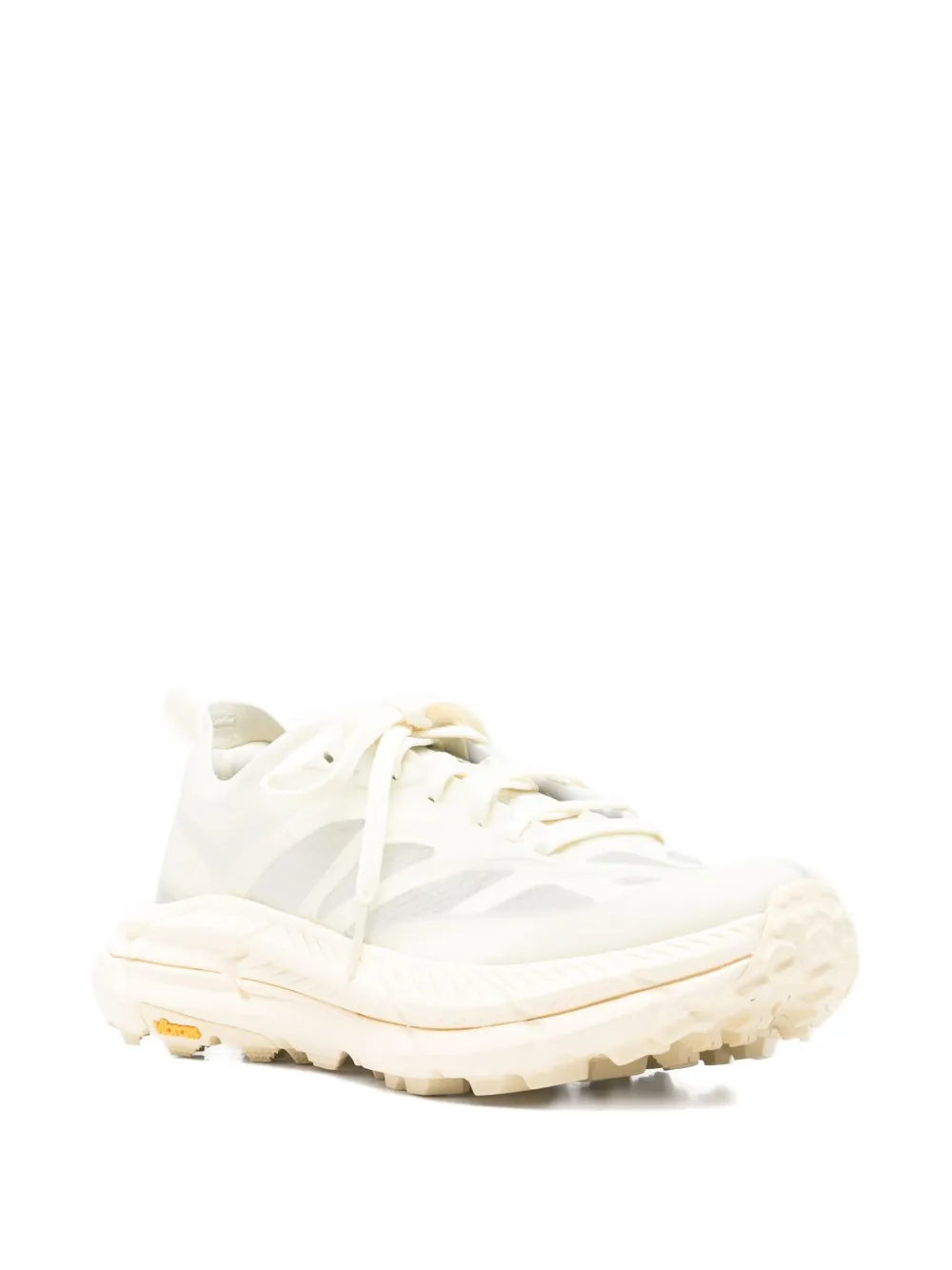 Hoka Lace-up Mesh Sneakers In Neutral
