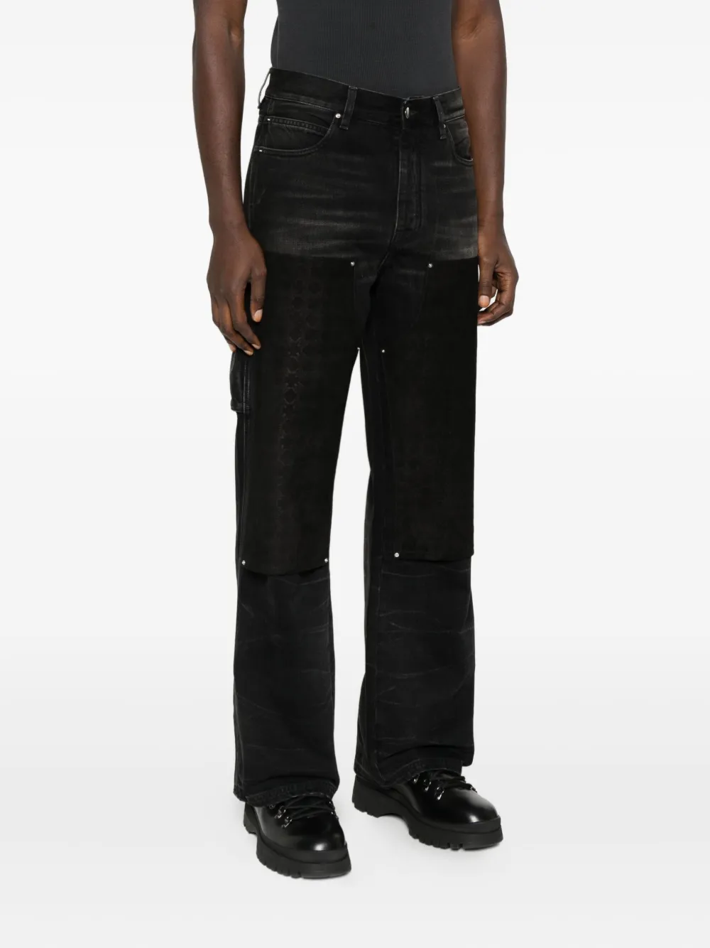 AMIRI MA Quad jeans Zwart