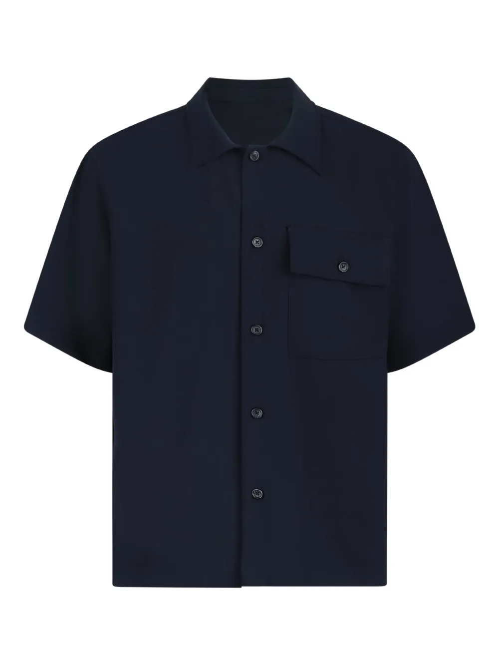 Nine In The Morning Camisa mangas curtas com bolso | Azul | Image 1