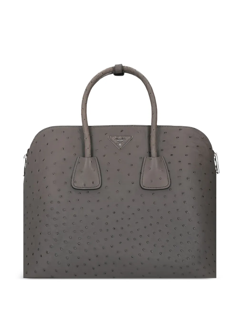 Prada Borsa tote in pelle - Grigio
