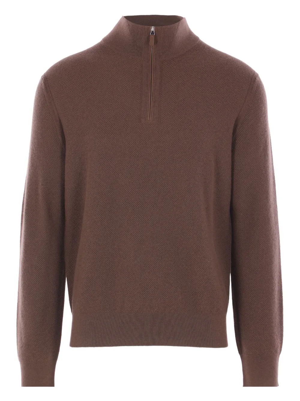 Zegna suéter con cierre | marrón | Image 1