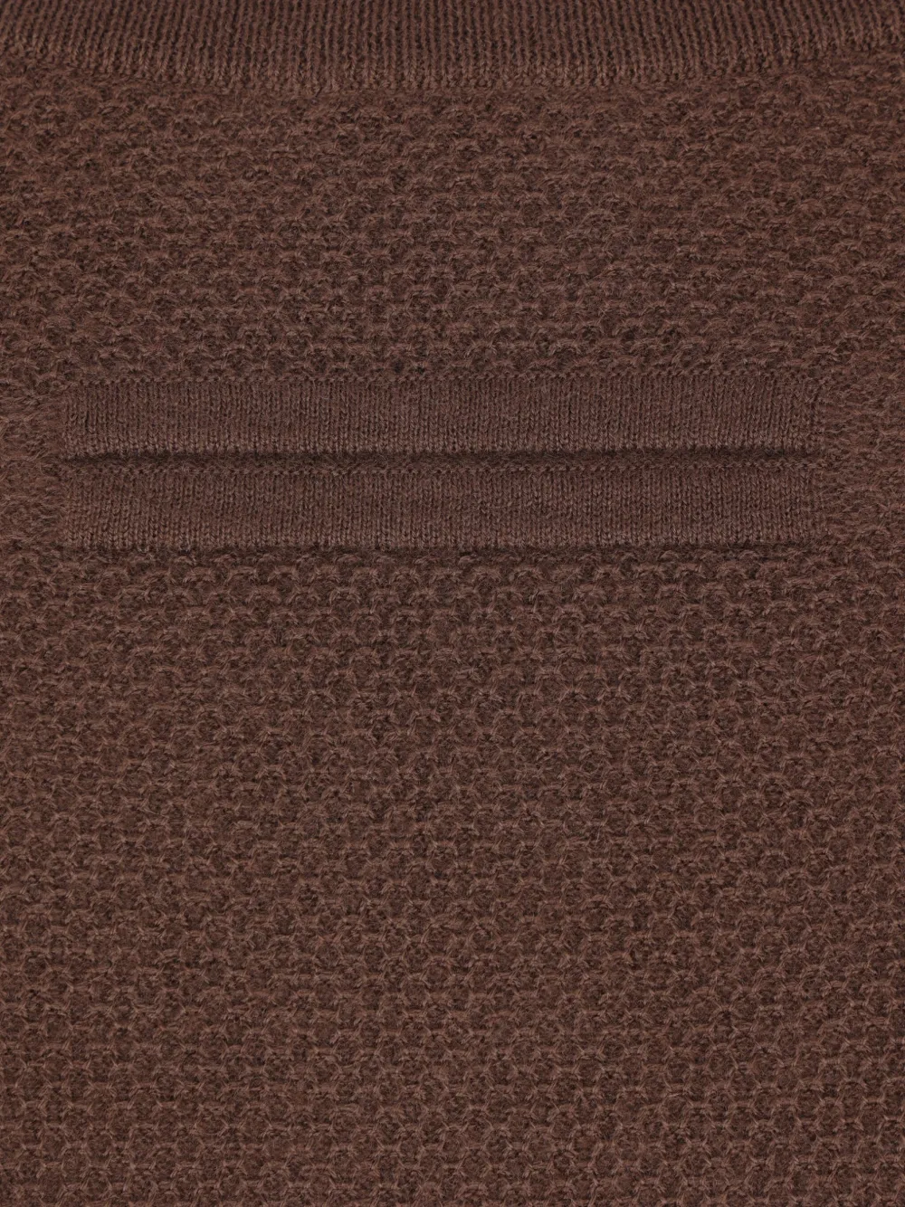 Zegna Kasjmier trui met rits Bruin