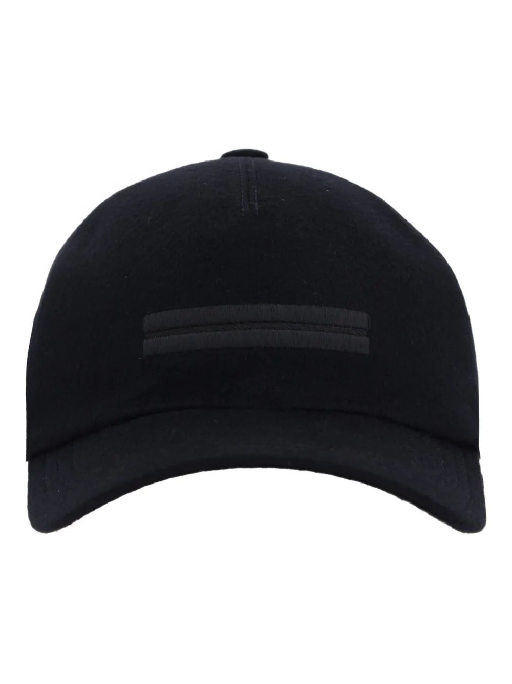 Zegna Cashmere Baseball Cap Curved Brim