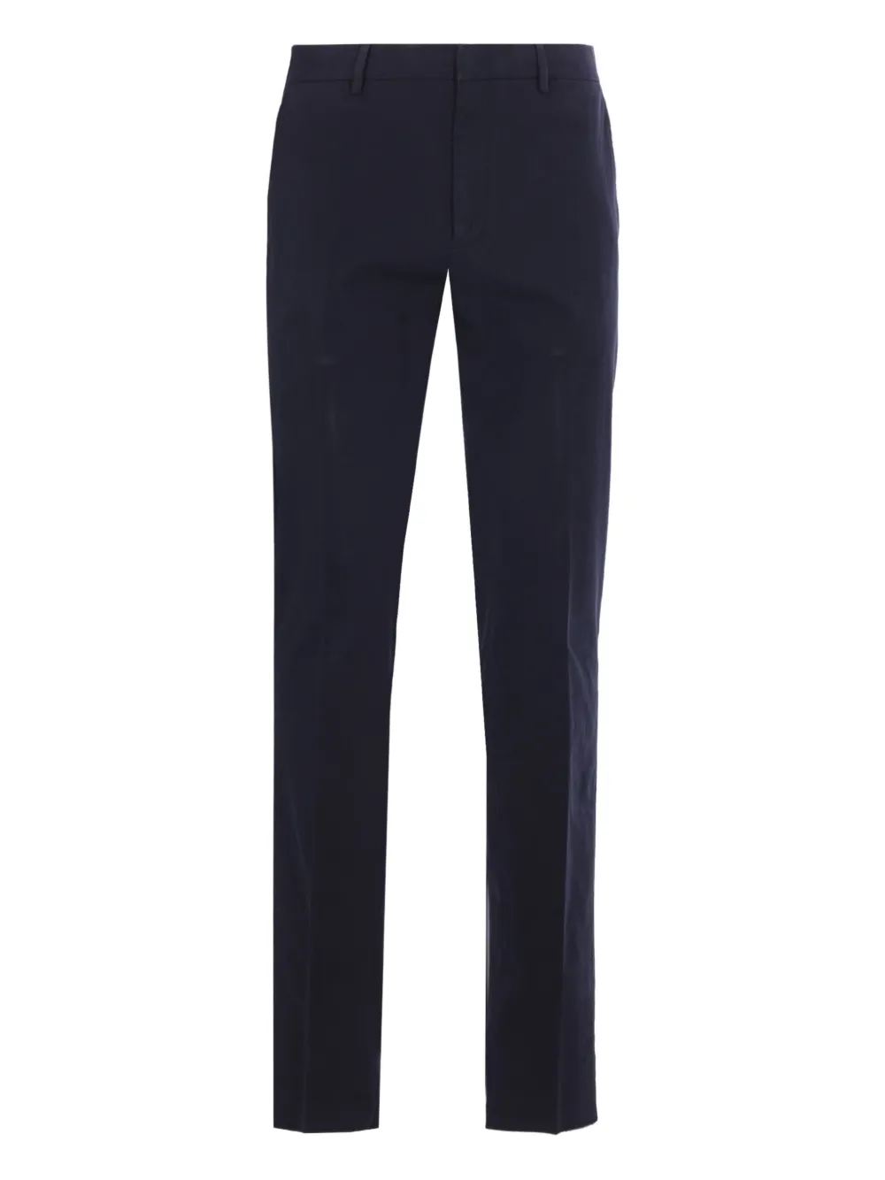 Zegna Pantalone In Gabardine In Blue