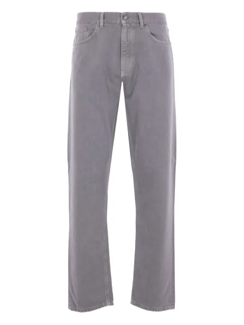 Zegna pantalones con etiqueta del logo y cinco bolsillos