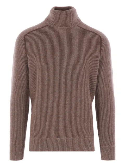 Zegna ribbed turtleneck sweater